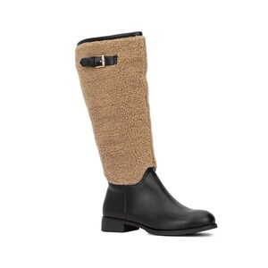 Torgeis Black and Tan Women's Boots